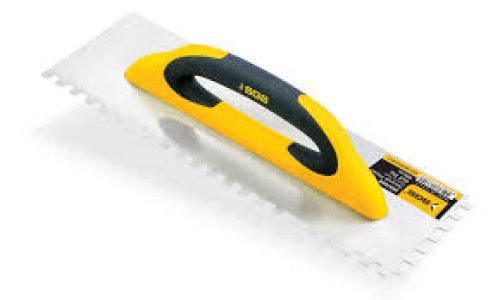 Seramik malası kauçuk saplı 10*10 diş SGS3612