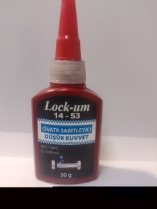 Civata sabitleyici (Düşük  mukavemet) 50 gr