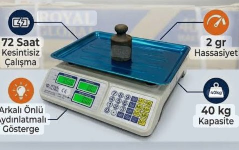 elektronik terazi 40kg