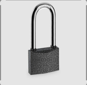 38mm gri uzun asma kilit